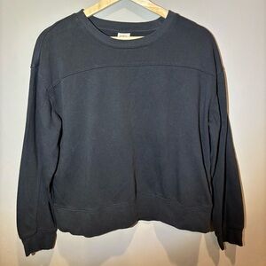 Athletic Works Black Crew Neck Sweater